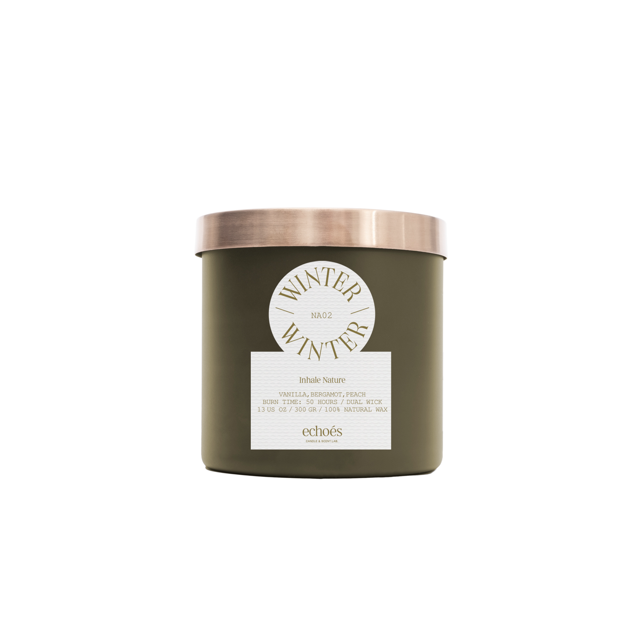 NA02-300 Winter Medium Size Candle - Image 1